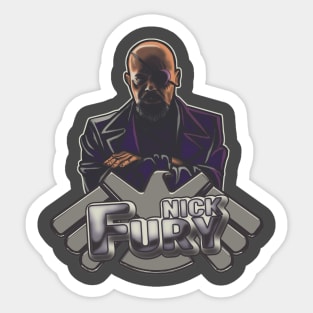 mr Fury Sticker